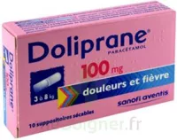 Doliprane 100 Mg Suppositoires Sécables 2plq/5 (10) à Abbeville