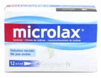 Microlax Sorbitol Citrate Et Laurilsulfoacetate De Sodium S Rect En Récipient Unidose 12récip-unidoses-can/5ml à Abbeville
