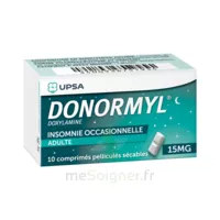 Donormyl 15 Mg Comprimés Pelliculés Sécables T/10 à Abbeville