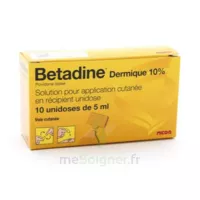 Betadine Dermique 10 % S Appl Cut En Récipient Unidose 10unid/5ml à Abbeville