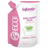 Saforelle Solution Soin Lavant Doux Eco-recharge/400ml à Abbeville