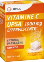 Vitamine C Upsa Effervescente 1000 Mg, Comprimé Effervescent à Abbeville