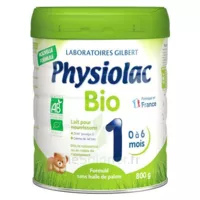 Physiolac Bio 1 Lait En Poudre B/800g à Abbeville