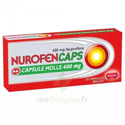 Nurofencaps 400 Mg Caps Molle Plq/10 à Abbeville