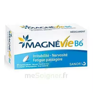 Magnevie B6 100 Mg/10 Mg Comprimés Pelliculés Plaq/60 à Abbeville